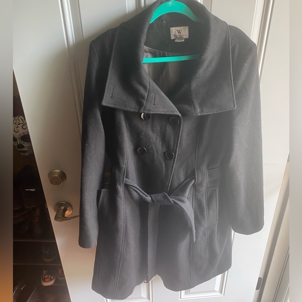 XL Worthington Wool Pea Coat